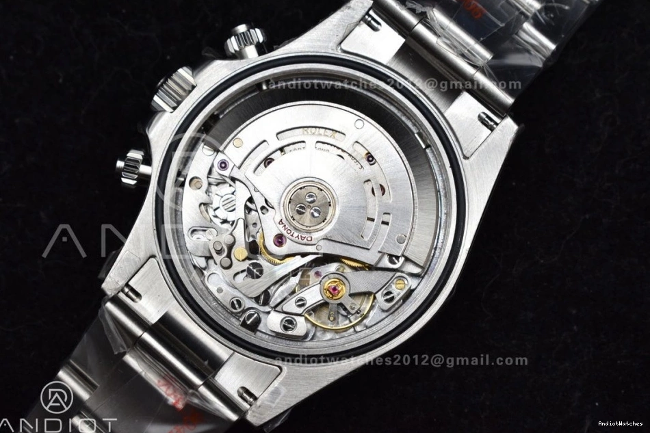 Best SA4130 on Edition SS Daytona WeatherProof 1:1 116520 Bracelet Dial V 771 White QF 0717